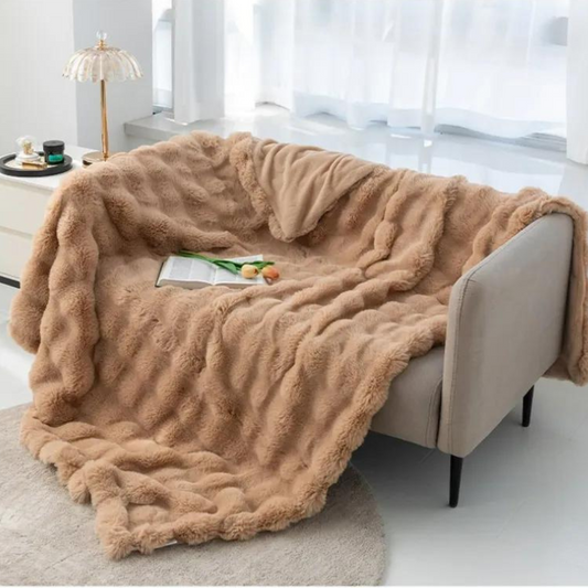 Carvallo - Plysjig, elegant, varm kosefilt