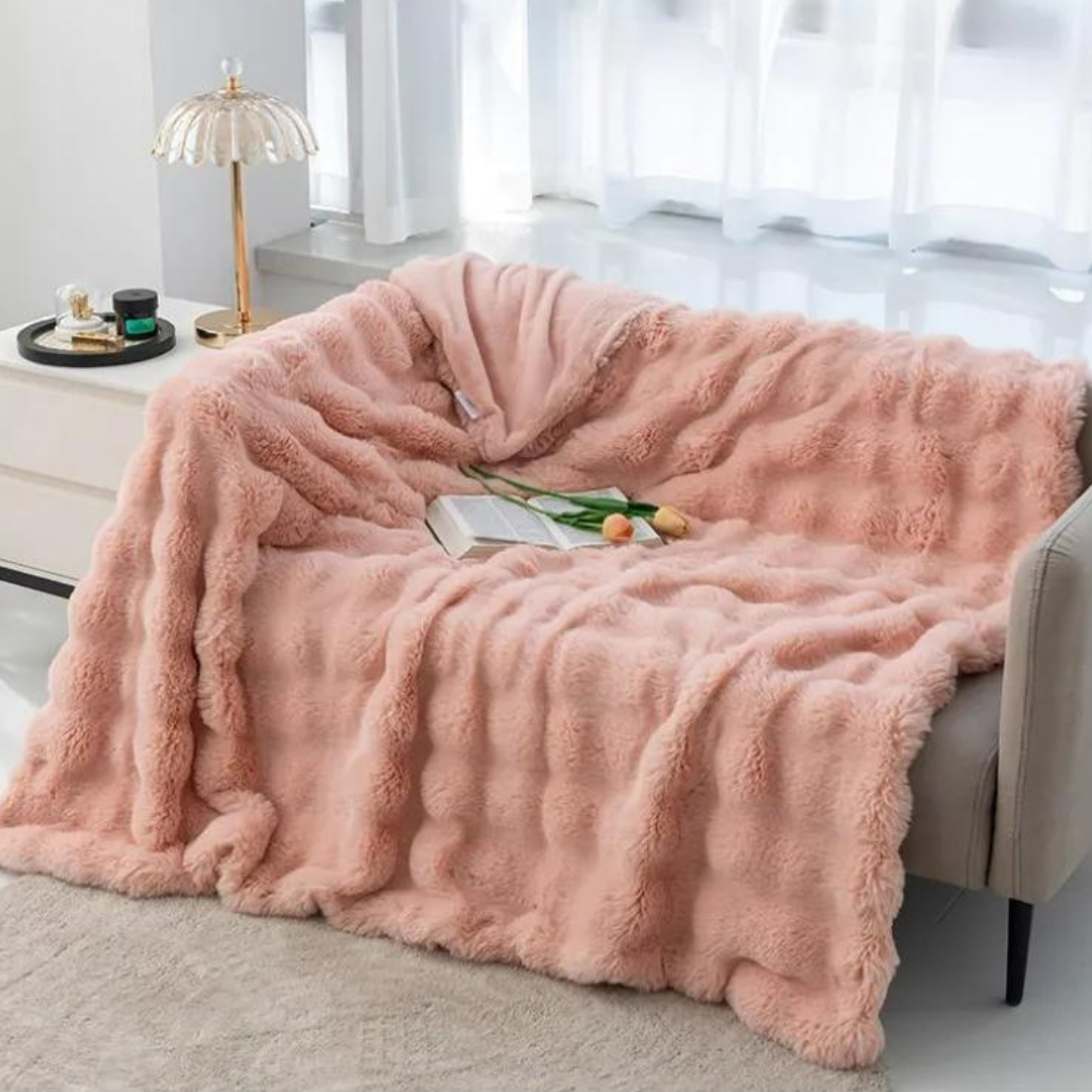 Carvallo - Plysjig, elegant, varm kosefilt