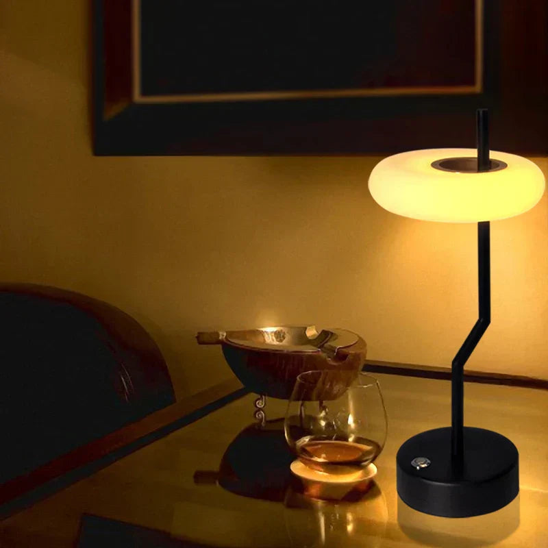 LumiTurn - Modern LED Bordsampa med Touchkontroll | Dimbar &amp; Svängbar Design