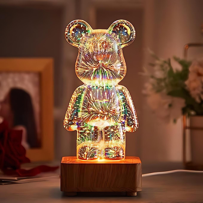 LumiBear - 3D Fyrverkerilampa
