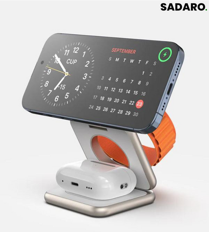 Carvallo - Fällbar, bärbar laddning av flera enheter [Sista dagen rabatt]