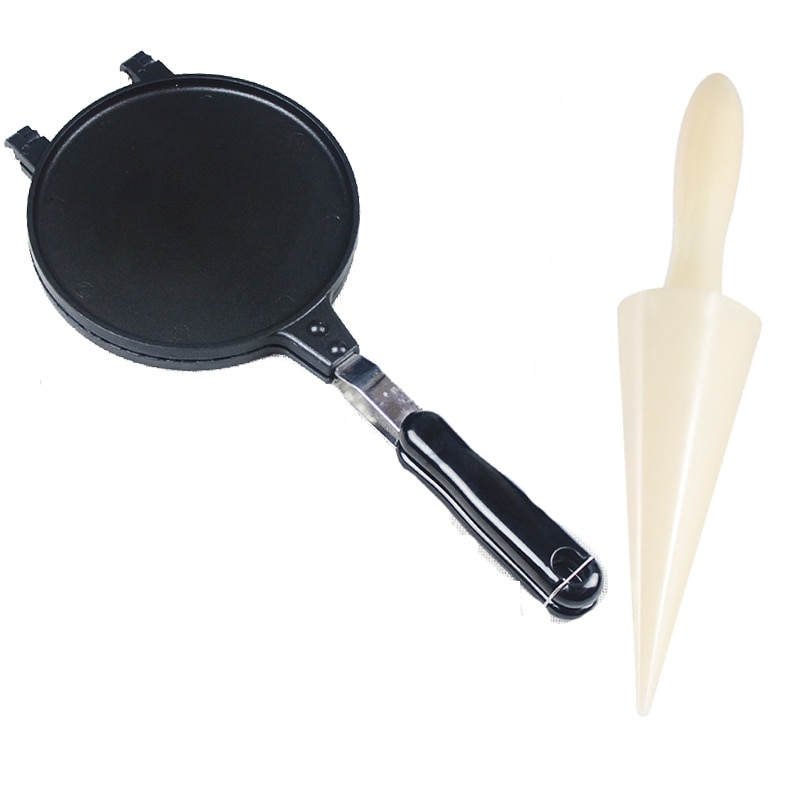 Carvallo Waffle Pan with Shape | Quick Breakfast Delight | For Children & Family | Stainless Steel with Non-Stick Handle