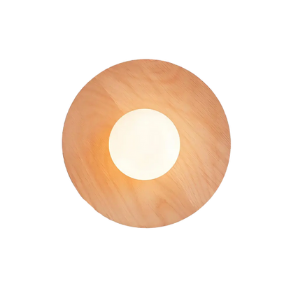 Carvallo - Minimalistisk träväggslampa för en varm och modern atmosfär