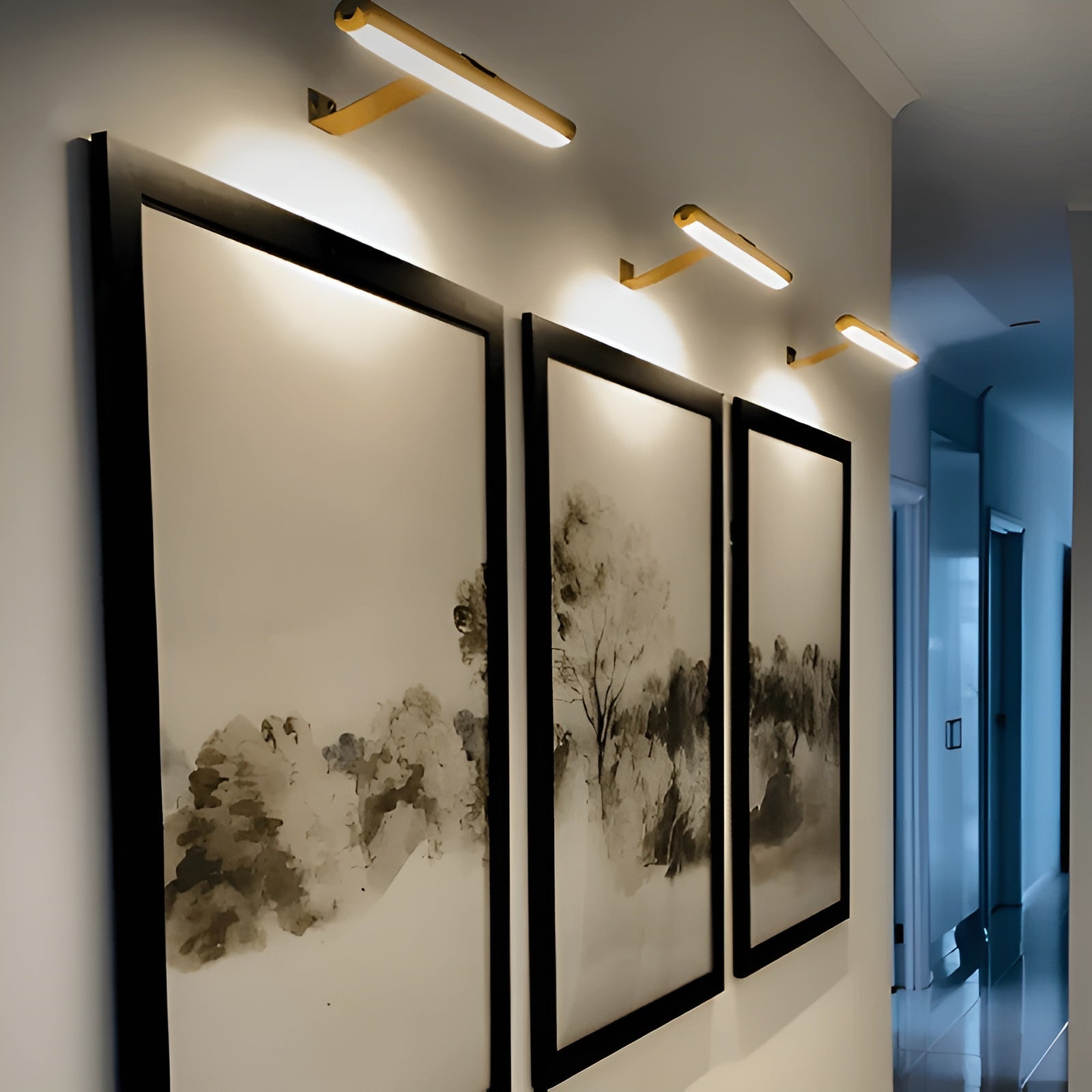 Trådlös LED-vägglampa – 120° roterbar &amp; uppladdningsbar via USB | Flexibel &amp; modern