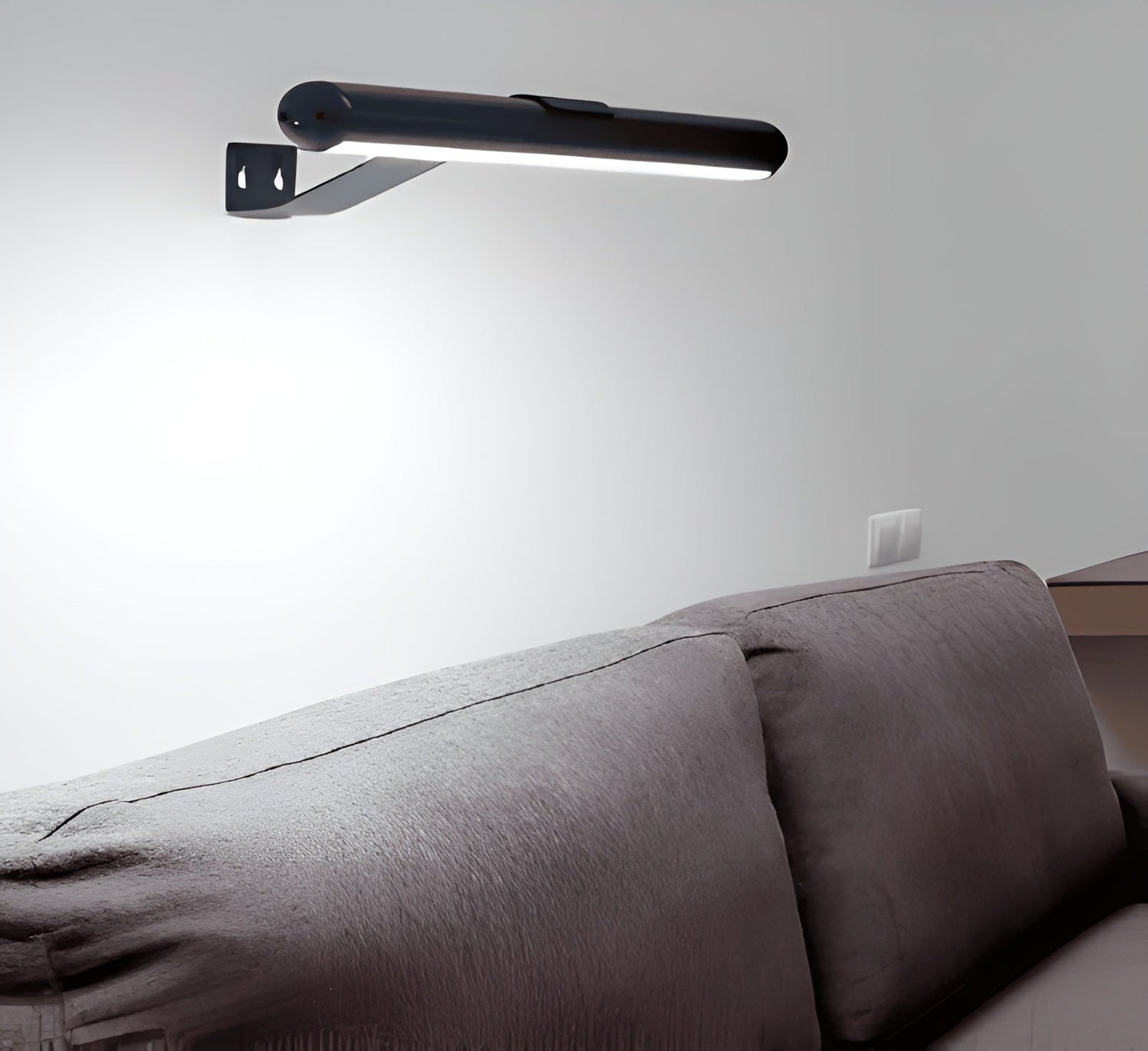Trådlös LED-vägglampa – 120° roterbar &amp; uppladdningsbar via USB | Flexibel &amp; modern