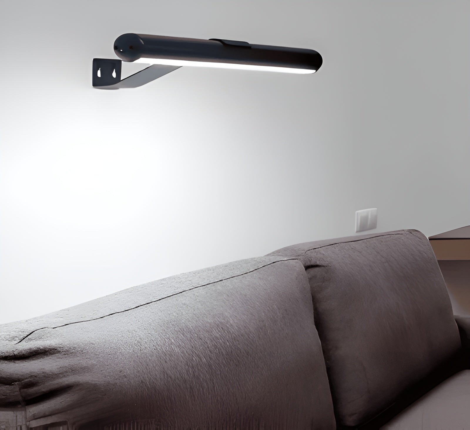 Trådlös LED-vägglampa – 120° roterbar &amp; uppladdningsbar via USB | Flexibel &amp; modern