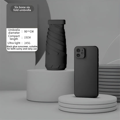 PocketSun Paraply - Lätt Kompakt Fällbar Reseparaply