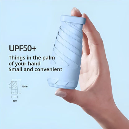 PocketSun Paraply - Lätt Kompakt Fällbar Reseparaply