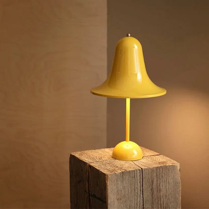 Klassisk klockformad bordslampa