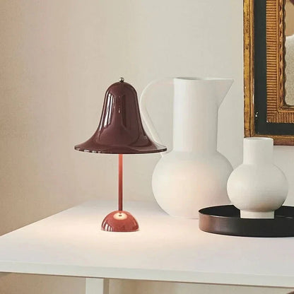 Klassisk klockformad bordslampa