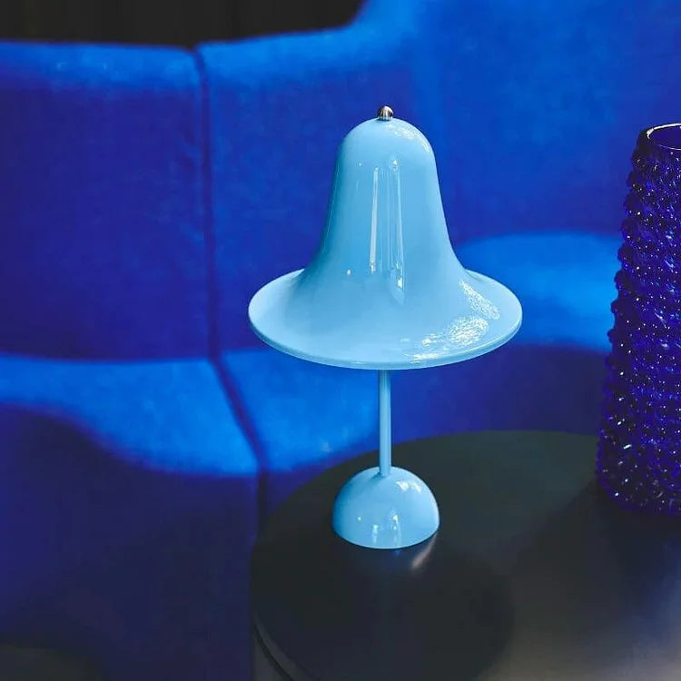 Klassisk klockformad bordslampa