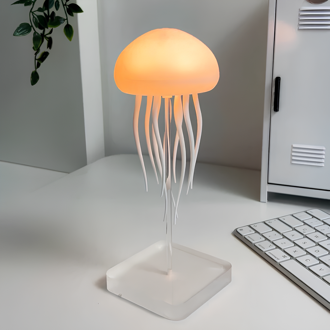 LED Bordslampa Manet Stil Akryl Ljus