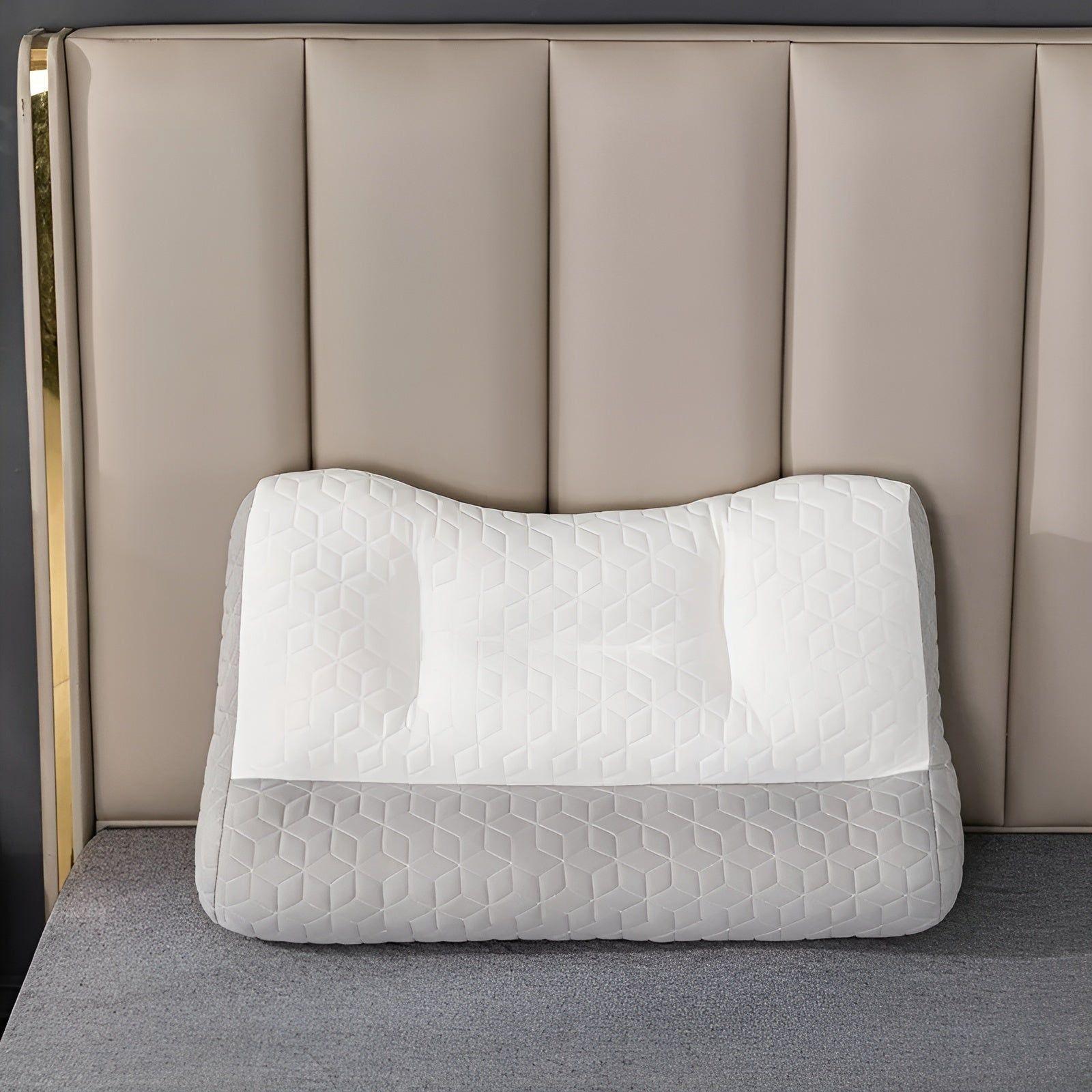 OrthoComfort Kudde - Ortopedisk Latex Fiber Sömnkudde