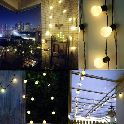 LumiString | Väderbeständiga LED-Ljusslingor för Utomhusbruk
