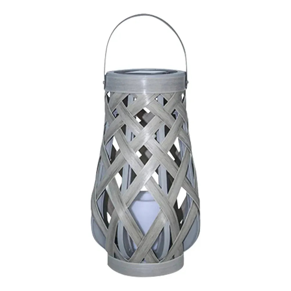 Carvallo - Elegant Soldriven Rattanlampa För Utomhus Charm