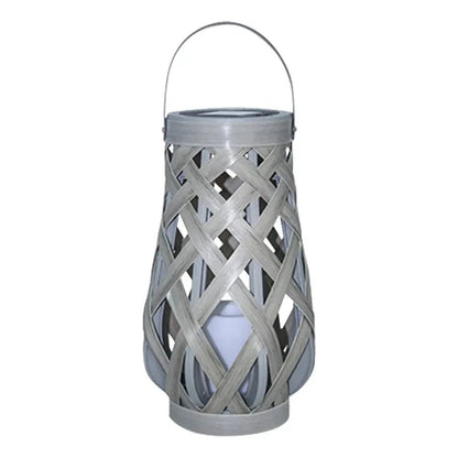 Carvallo - Elegant Soldriven Rattanlampa För Utomhus Charm