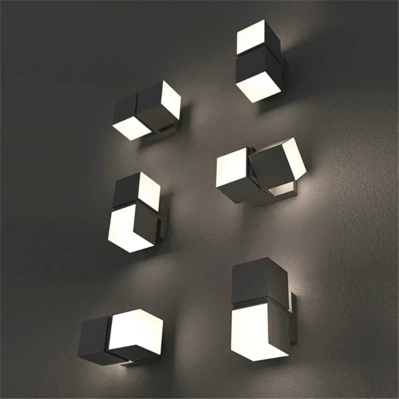 LichtStijl - LED Utomhusvägglampa för Moderna Trädgårdar