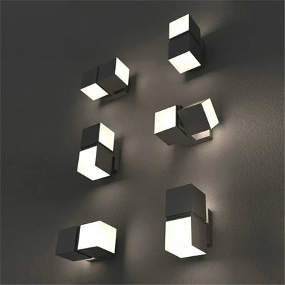 LichtStijl - LED Utomhusvägglampa för Moderna Trädgårdar
