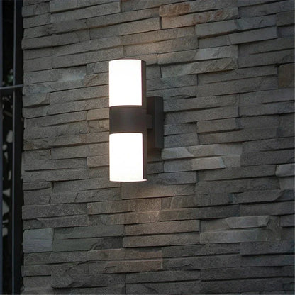 LichtStijl - LED Utomhusvägglampa för Moderna Trädgårdar