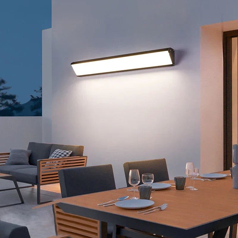 Utomhusvägglampa LED Aluminiumarmatur