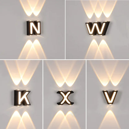 GlowLetters - Utomhusbelysning med bokstavsdekoration