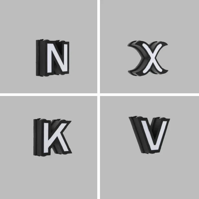 GlowLetters - Utomhusbelysning med bokstavsdekoration