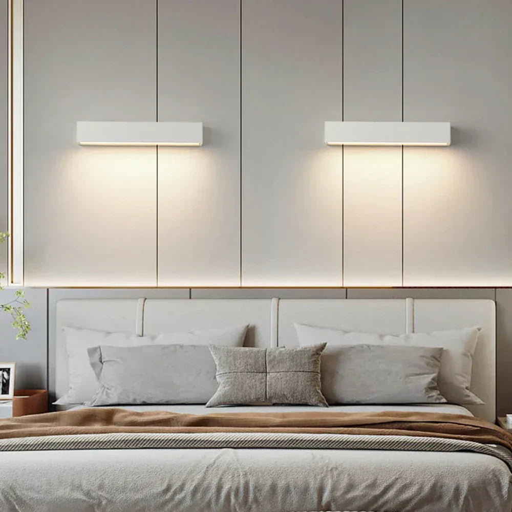 Carvallo Vattentät LED Utomhusvägglampa | Energisparande & Modern | För Trädgård, Terrass & Fasad | Vit