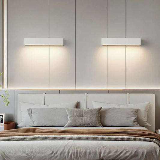 Carvallo Vattentät LED Utomhusvägglampa | Energisparande & Modern | För Trädgård, Terrass & Fasad | Vit