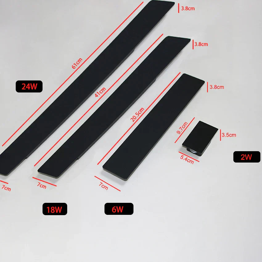 RainGlow | Vattentät Aluminium Utomhusvägglampa