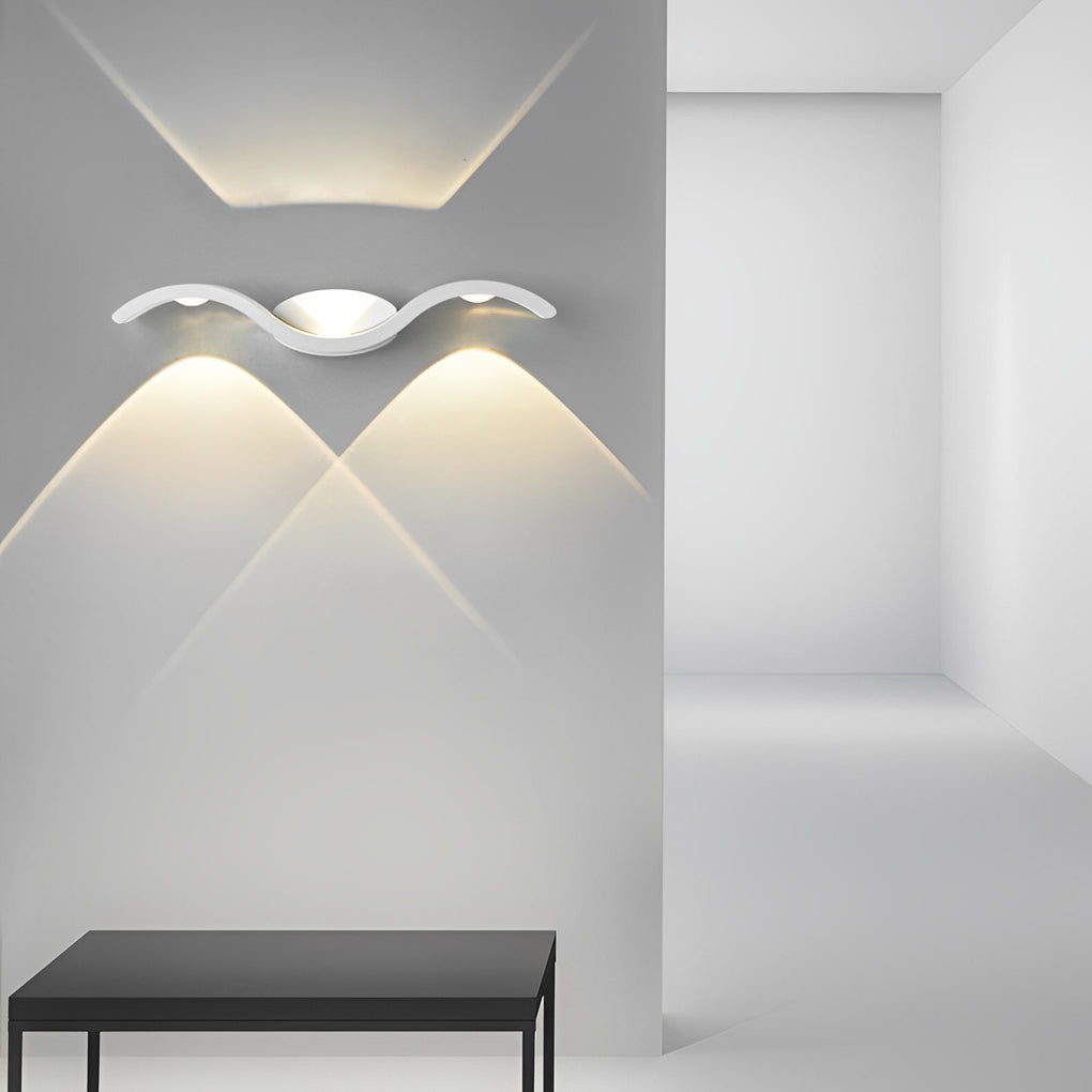 Vägglampa Modern Utomhus LED Upp Ner Lampa
