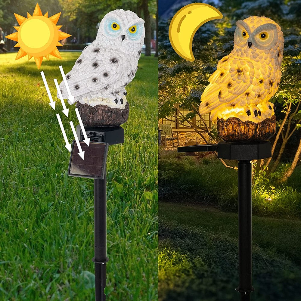 SolarPillar - Dekorativ Solenergilampa för Trädgård