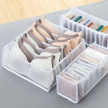 Luxora Stiliga Förvaringsboxar För Underkläder - 3-Pack Set