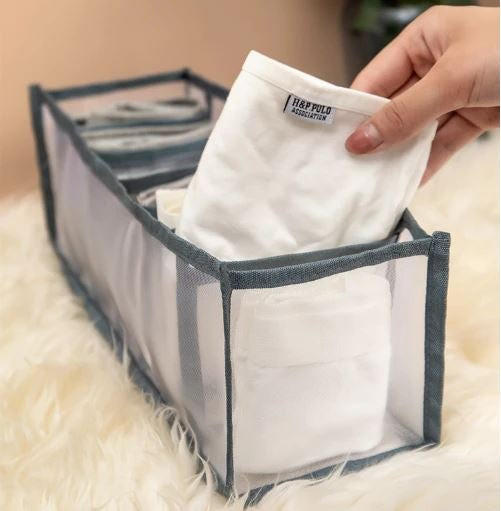 Luxora Stiliga Förvaringsboxar För Underkläder - 3-Pack Set