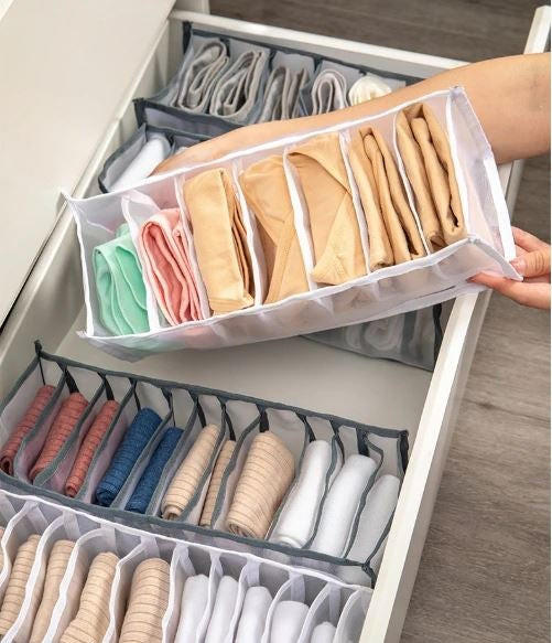 Luxora Stiliga Förvaringsboxar För Underkläder - 3-Pack Set