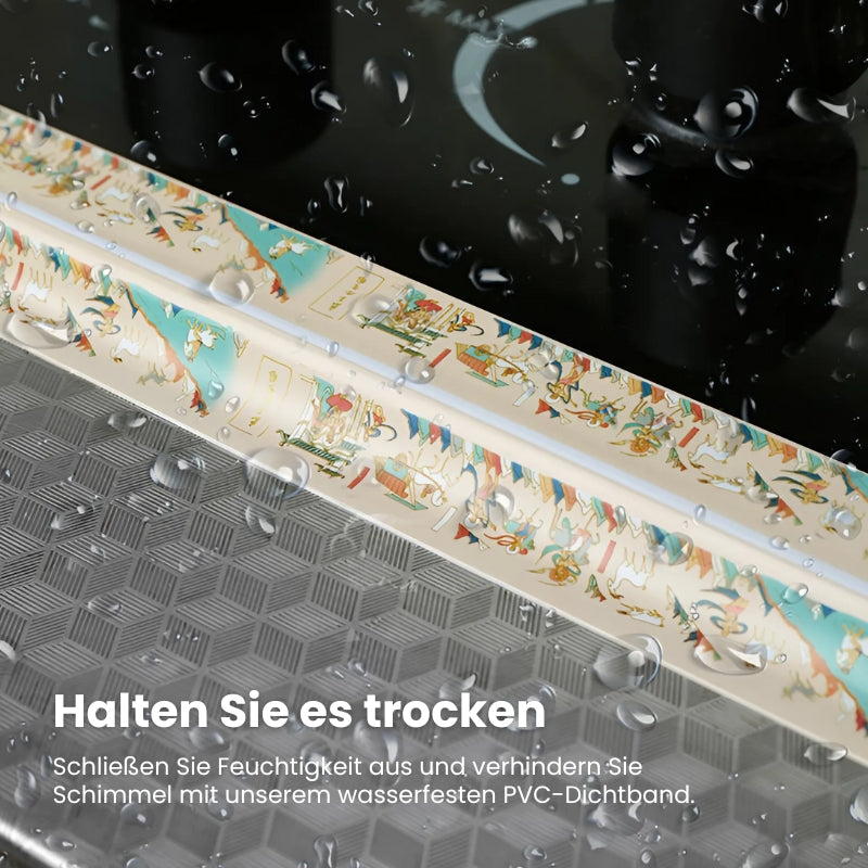 Carvallo - Vattentätt PVC-tätningsband för kök och bad