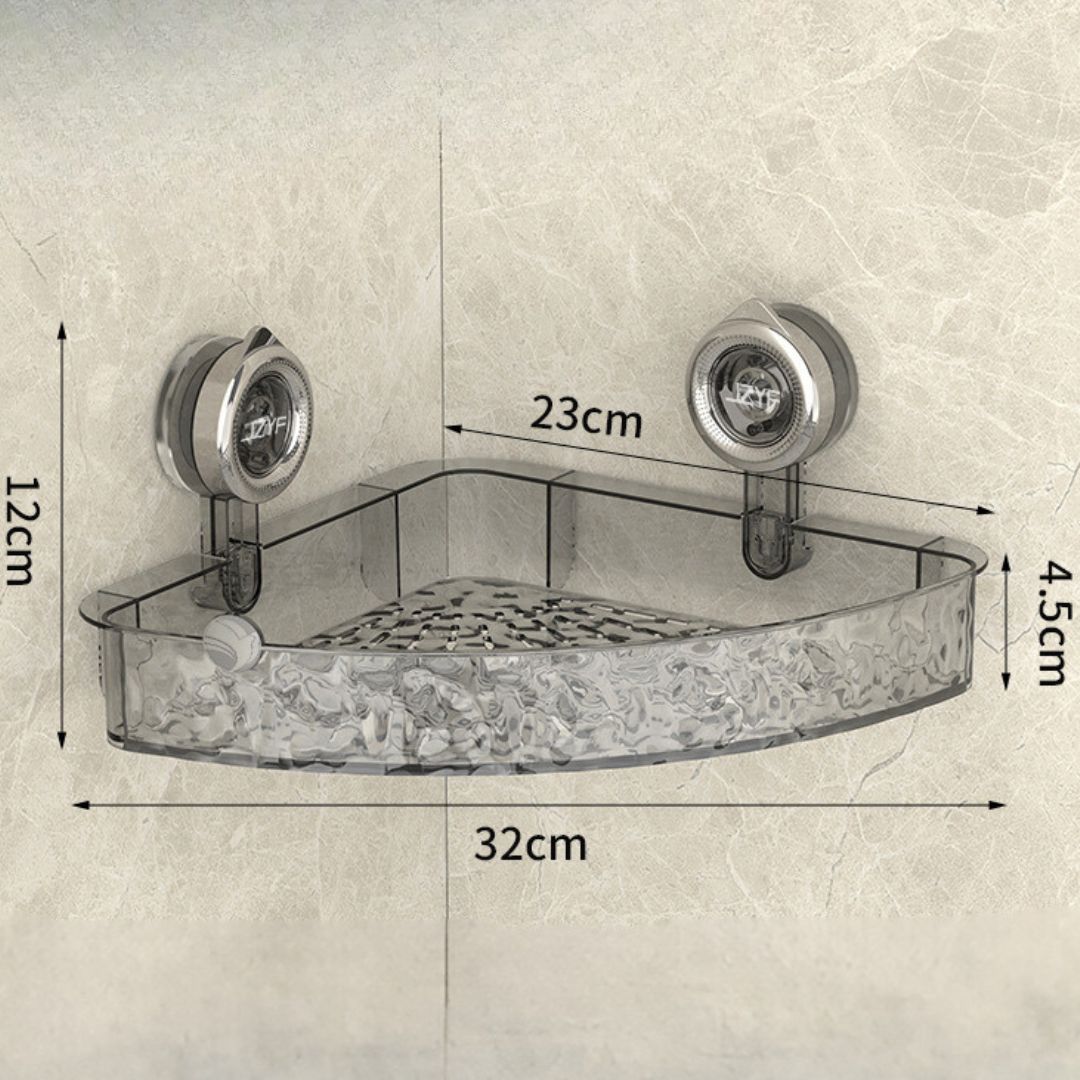 Badrum Sugkopp Hörnhylla