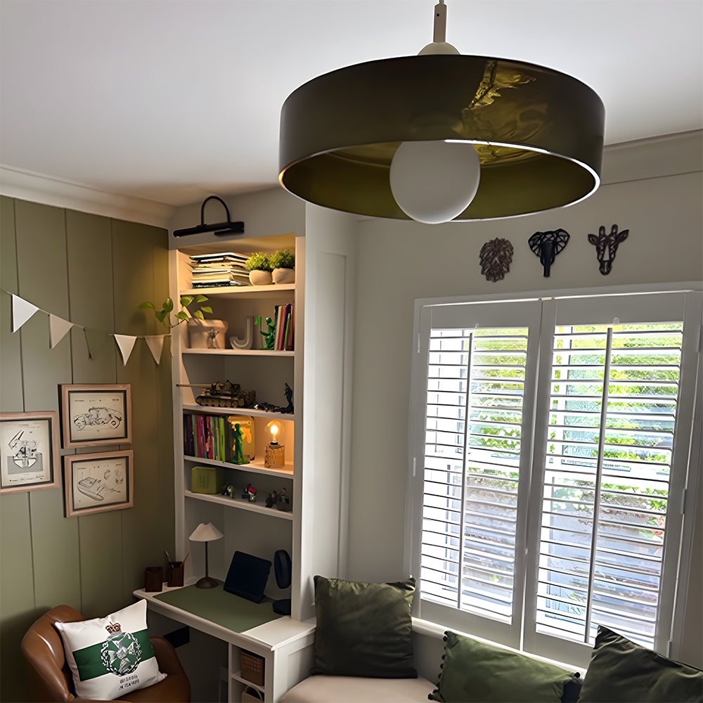 Modern Glass LED Pendant Light | H7.09&quot; eller H8.66&quot; | Bauhaus-inspirerad | Takarmatur | Brick by Brick