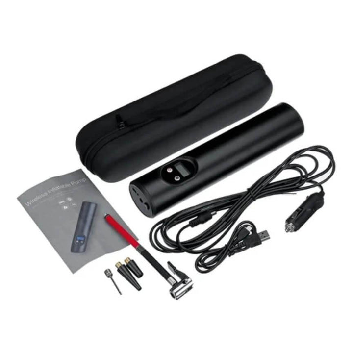 Bärbar Elektrisk Luftkompressor Med Digitaldisplay