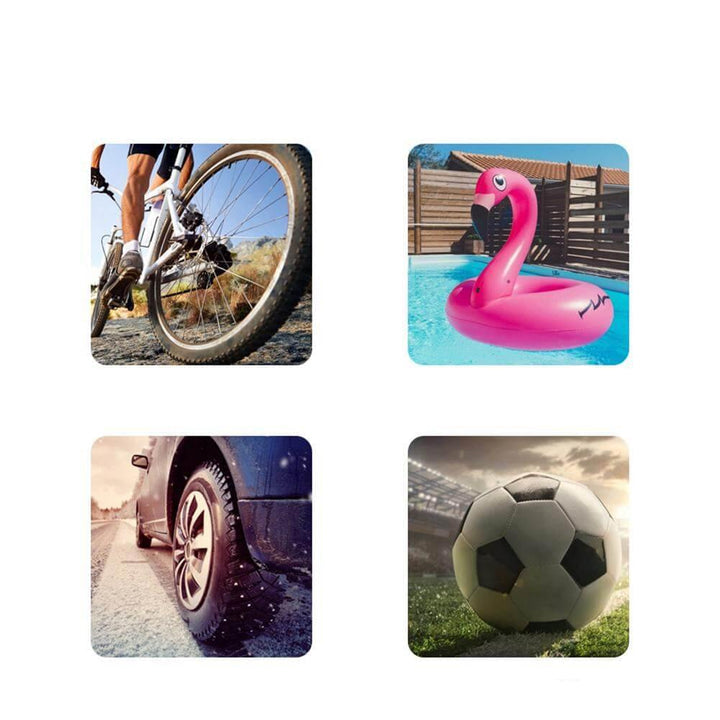 Bärbar Elektrisk Luftkompressor Med Digitaldisplay