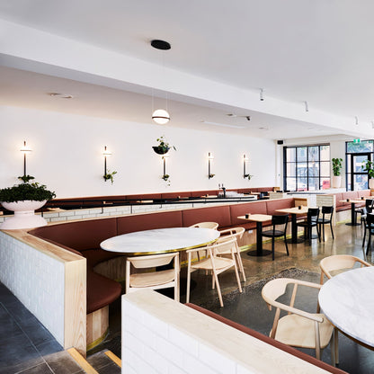 Snygg globformad utomhusvägglampa