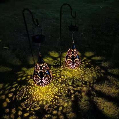 PatioBright Light - Dekorativ solenergi-baserad vattentät utomhus hänglampa