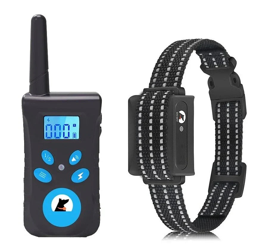 2-i-1 Automatisk Anti-Bark och Fjärrträningshalsband