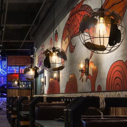 Carvallo - Naturinspirerat hängande ljuselement för konstnärlig heminredning