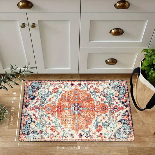 Vintage Bloom Komfort Anti-Trötthets Köksmatta