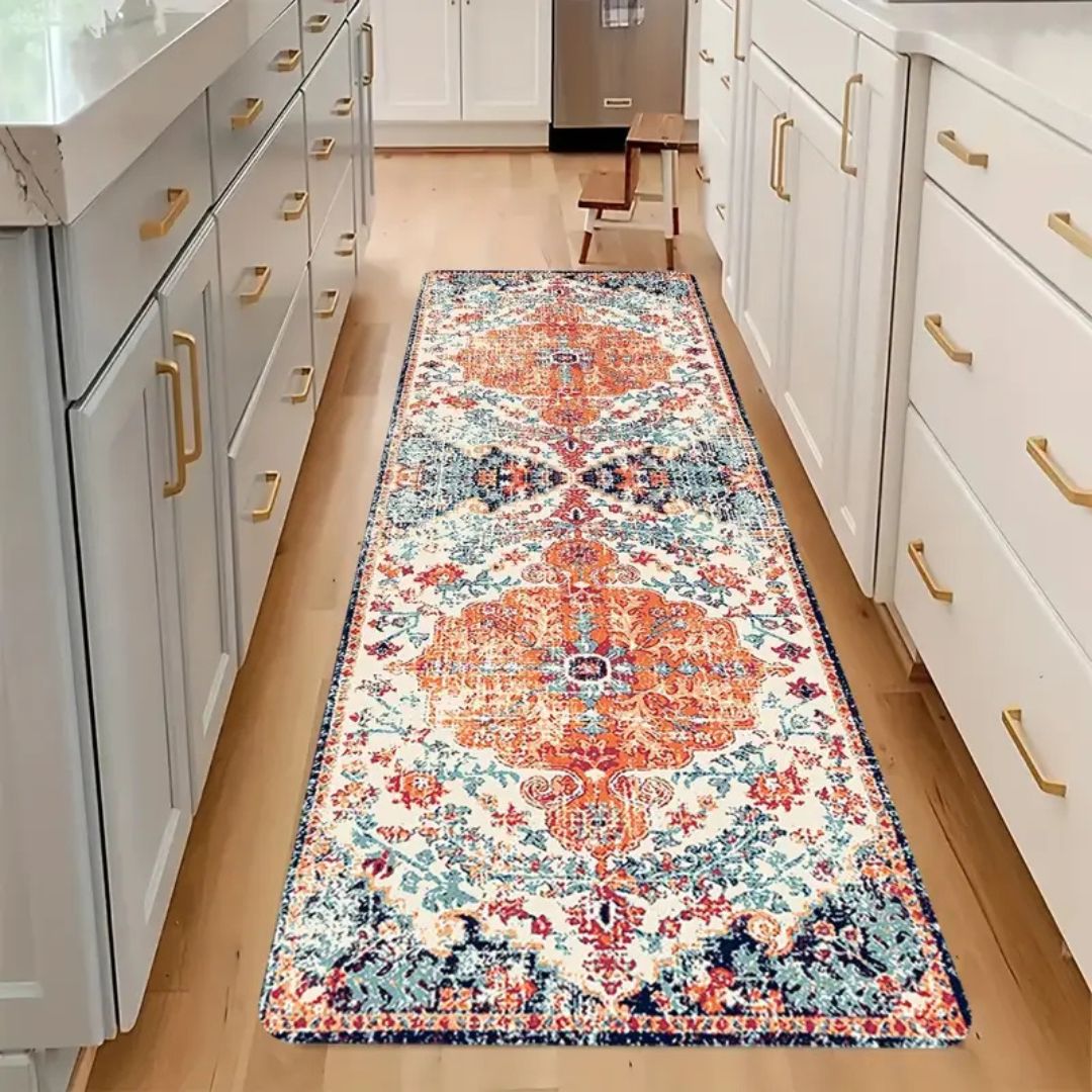 Vintage Bloom Komfort Anti-Trötthets Köksmatta