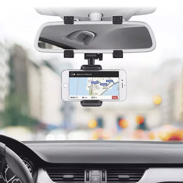 Carvallo 360 – Den backspegelsmobilhållare för säker sikt och fast grepp!