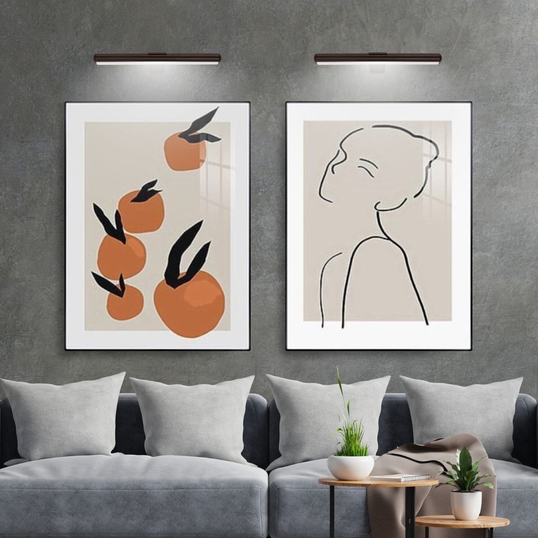 ÉclaireArt - Elegant Trådlös LED-belysning för Dina Verk