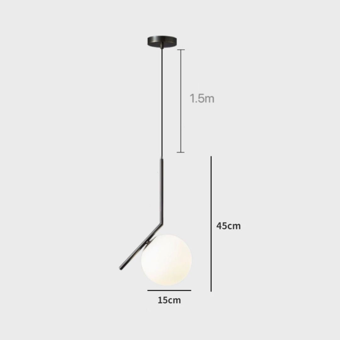 OpalShine - Elegant lyx pendel för moderna rum