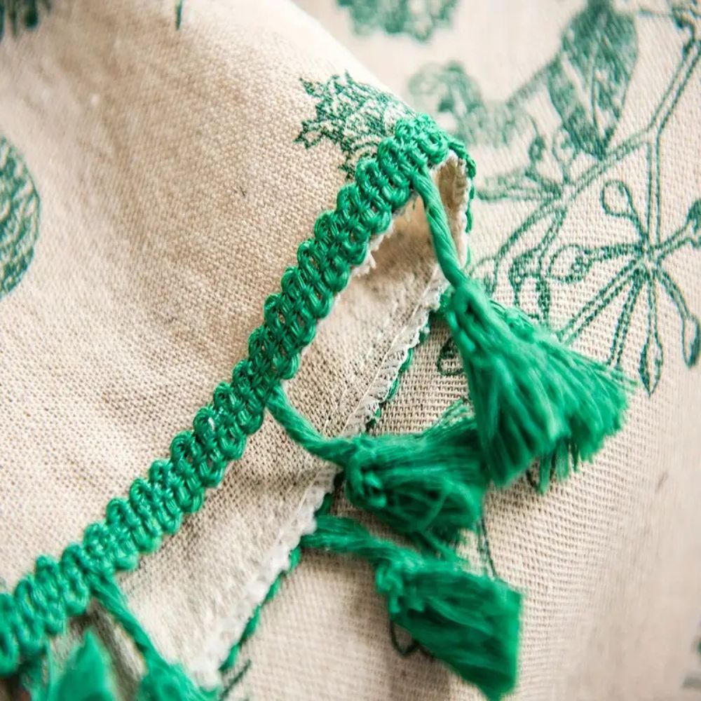 Tallriksduk med Tallkottar Tryck