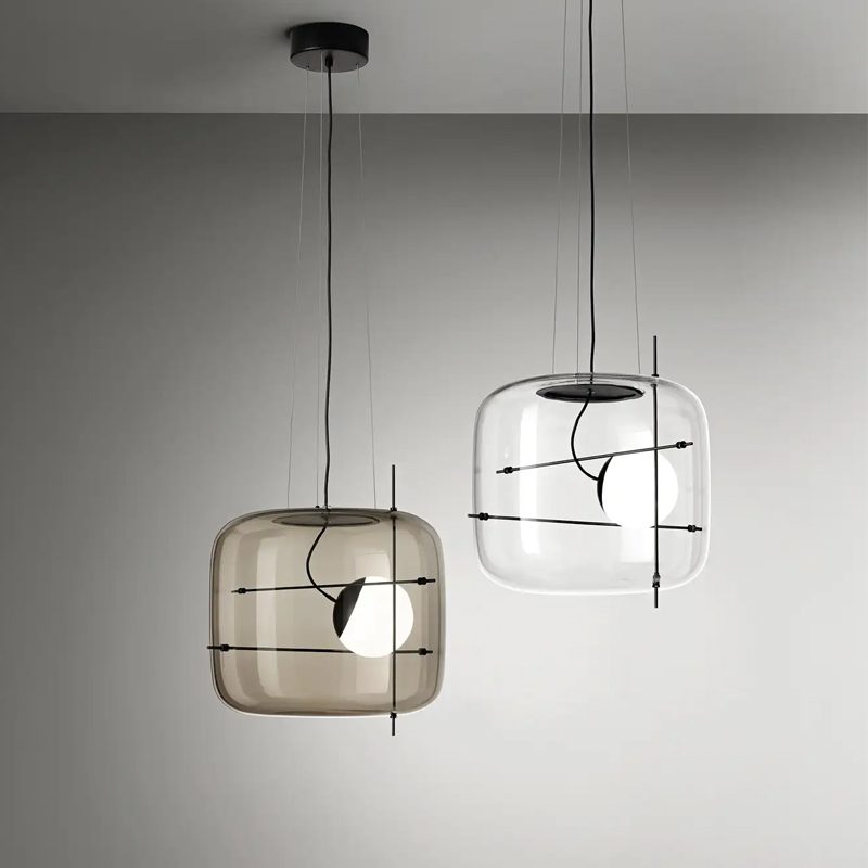 Plot glas taklampa